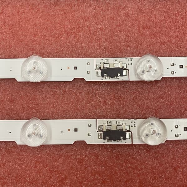 LED-bakgrundsbelysningslist, kompatibel med UN50F6400, UN50F5500, 16 LED-lampor, 1040 mm längd