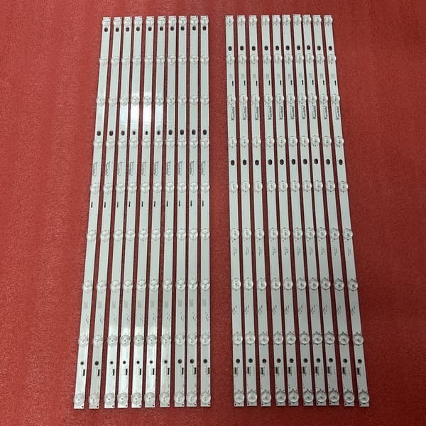 LED-taustavalo-nauha, 20 kpl sarja, yhteensopiva Panasonic-mallien kanssa, 660 mm pituus