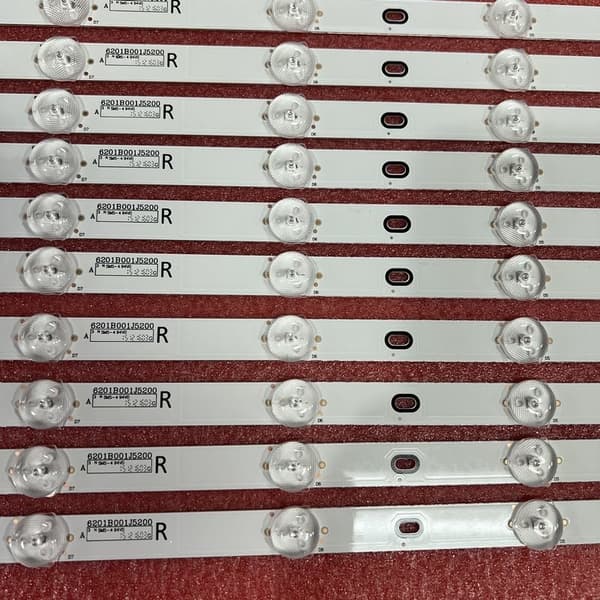 LED-taustavalo-nauha, 20 kpl sarja, yhteensopiva Panasonic-mallien kanssa, 660 mm pituus