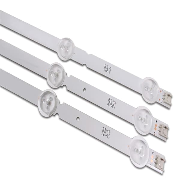 LED-taustavalonauhat, 630 mm pituus, 7 LEDiä per nauha, UL-sertifioitu