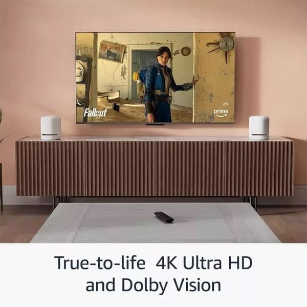 Amazon Fire TV Stick 4K (2024) Ultra HD -suoratoistokaukosäädin 8 Gt WIFI-6