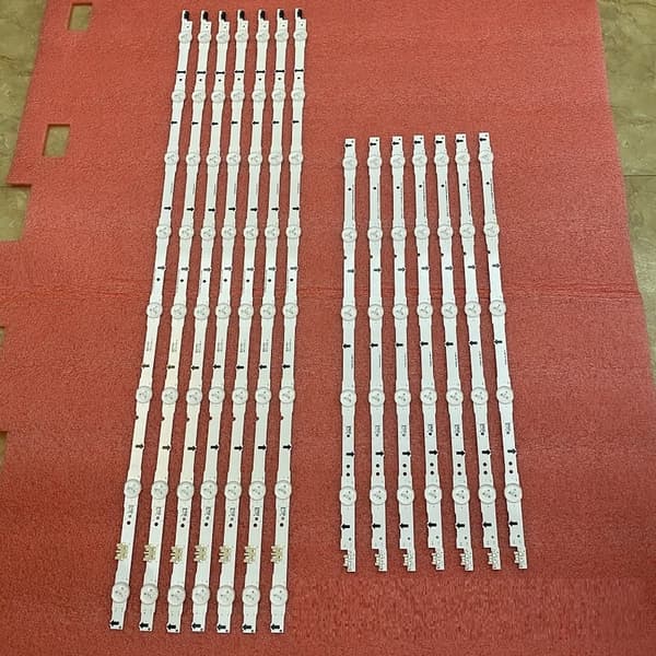 LED Baggrundsbelysningsstrimmel, 100.000 timers levetid, SMD-teknologi, nem installation