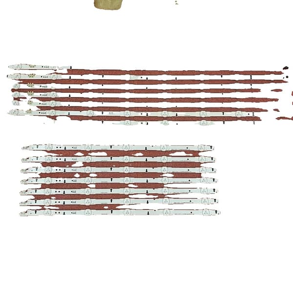 LED Baggrundsbelysningsstrimmel, 100.000 timers levetid, SMD-teknologi, nem installation