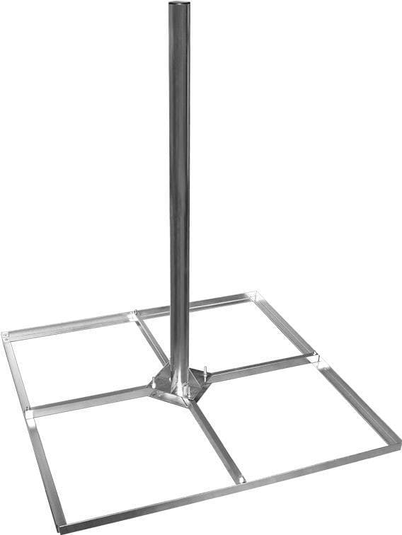 Megasat balkongstativ - rostfritt stål - stål - 1055 mm - 1055 mm - 1250 mm - 14,5 kg (110098)
