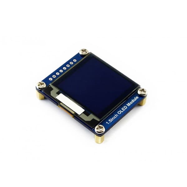 OLED-skærm 1,5" 128x128 Hvid