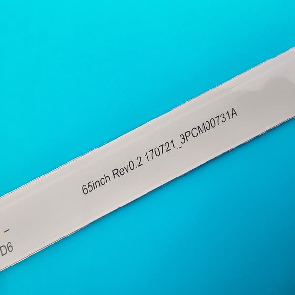LED-nauhat TV:n vaihtoon, 710 mm pituus, 10 kpl setti, 3V energiatehokas