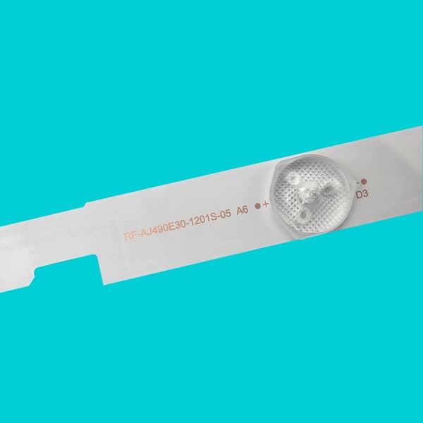 LED-bakgrundsbelysningsremsa, 713 mm längd, 6V spänning, 4 remsor ingår
