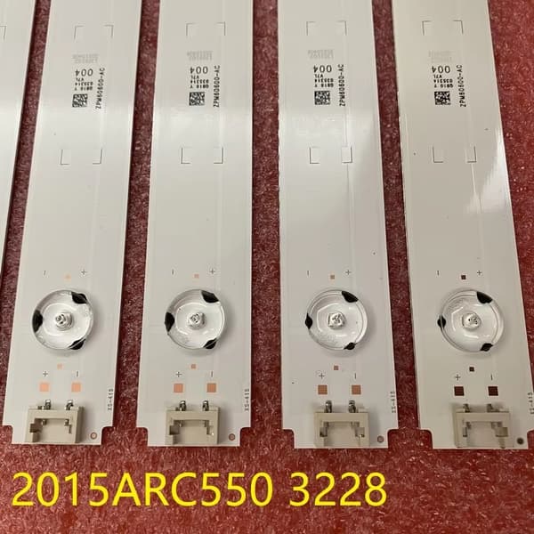 LED-bakgrundsbelysningsremsa, 6 LED-lampor, 562 mm längd, dimbar funktion