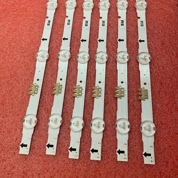 LED-bakgrundsbelysningsremsa, dimbar funktion, kopparmaterial, kompatibel med UE55-serien