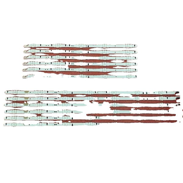 LED-bakgrundsbelysningsremsa, dimbar funktion, kopparmaterial, kompatibel med UE55-serien