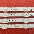 Miniatyrbild 4 av 4: LED-strips för TV-apparater, dimbar funktionalitet, hållbar kopparkonstruktion, komplett kit med 16 delar