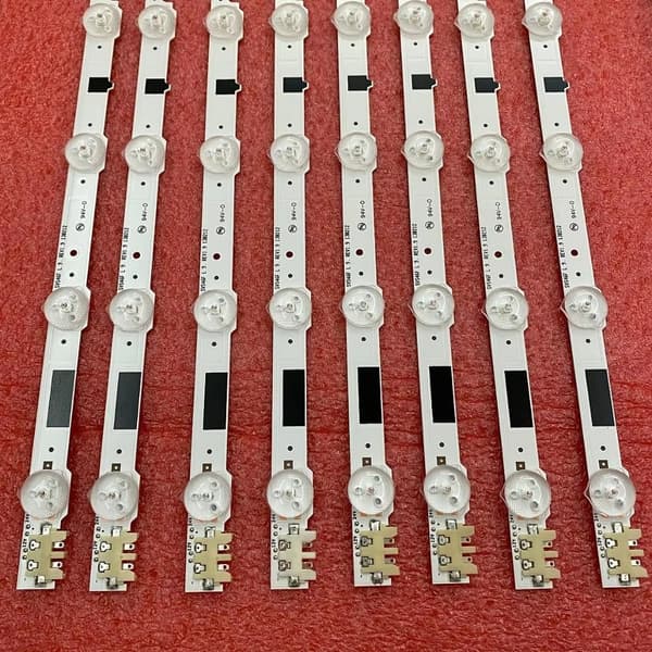 LED-bakgrundsbelysningsstänger, komplett kit, dimbar, hållbar kopparkonstruktion
