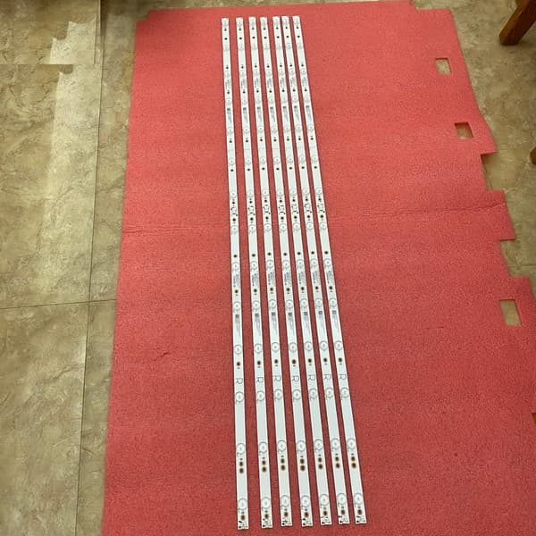 LED Baggrundsbelysning, Kompatibel med Flere TV-Modeller, Nem Installation