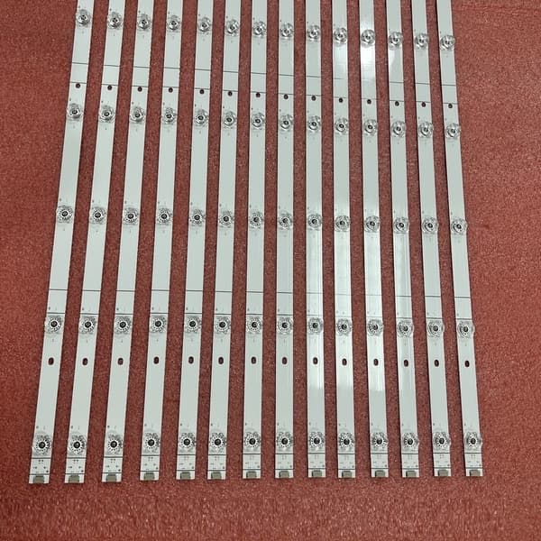 LED-bakgrundsbelysning, 14-delars set, 8 LED-lampor