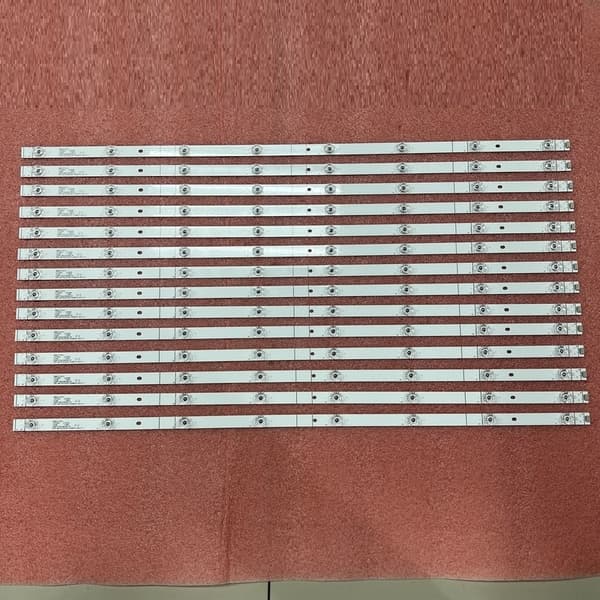LED-bakgrundsbelysning, 14-delars set, 8 LED-lampor