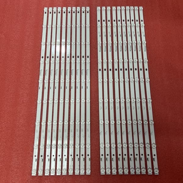 LED-taustavalo-nauha, 20 kpl sarja, yhteensopiva Panasonic-mallien kanssa, 660 mm pituus