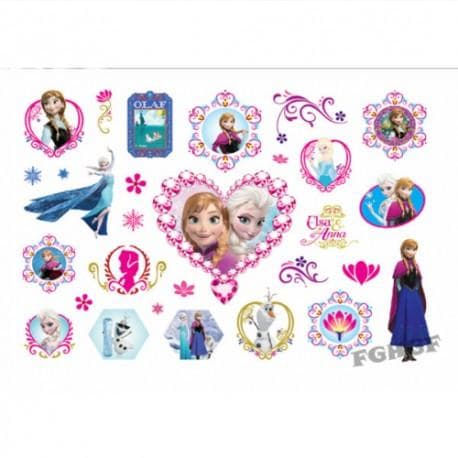 15-PACK Frozen Tatuering