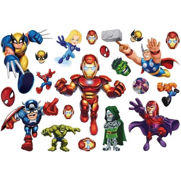 15-PACK Avengers Tatuering