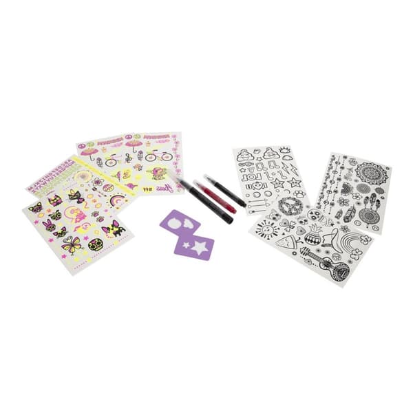Glød ja! Glow in the Dark Tattoo refill-pakke