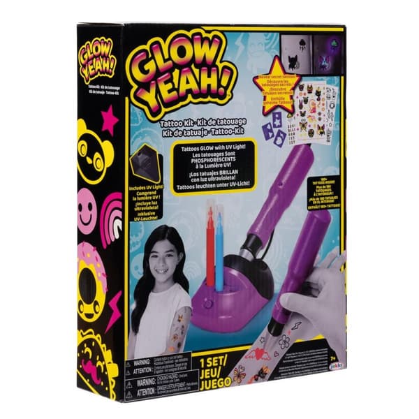 Glød ja! Glow in the Dark-tatoveringen