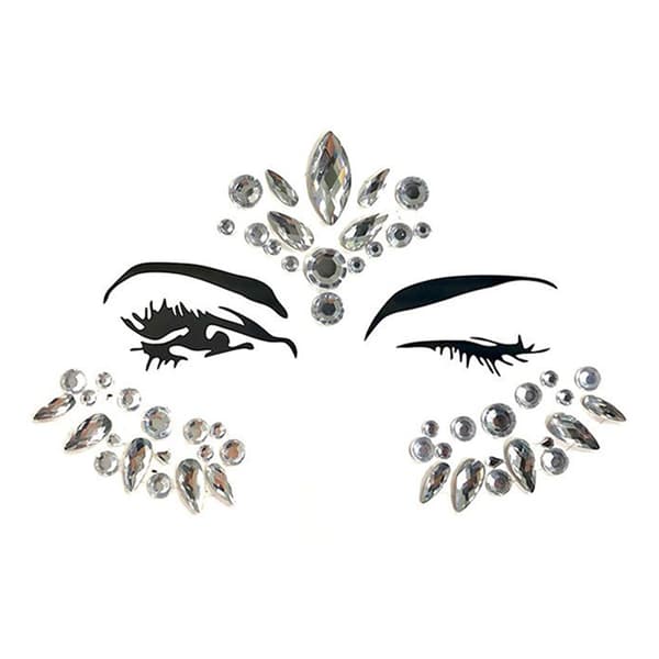 INF Festival Face Jewels Stickers Rhinestone Stickers Model 2