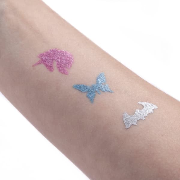 Kidea Tattoo Markers 3 kpl stensiileillä