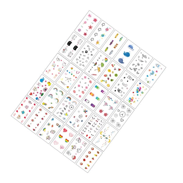 INF Trendy midlertidige tatoveringer - 30 unikke designs for et frisk look