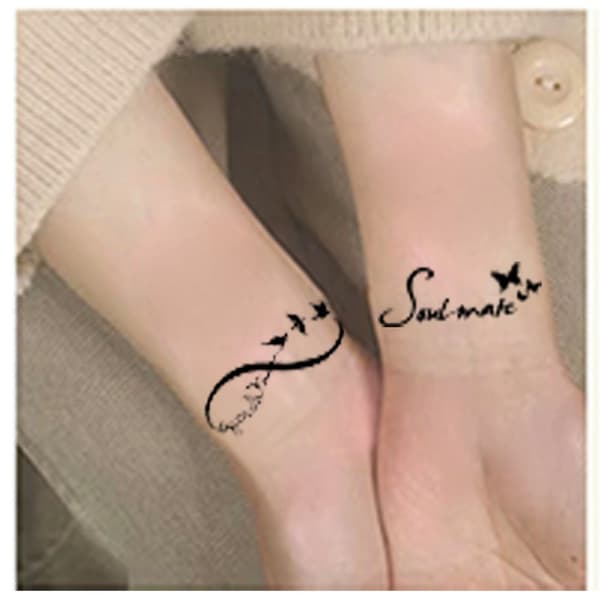 INF Chic midlertidige tatoveringsmærkater - 30 unikke designs