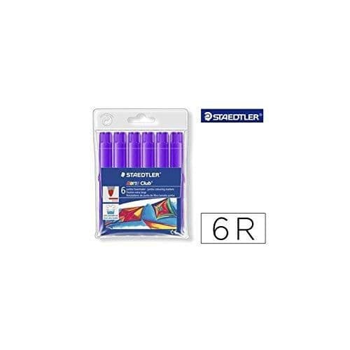 Staedtler -påse med 6 markörer-violett - 340