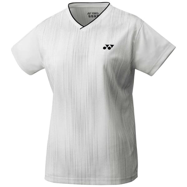 Yonex Kortärmad T-shirt Crew Neck Vit XS Kvinna