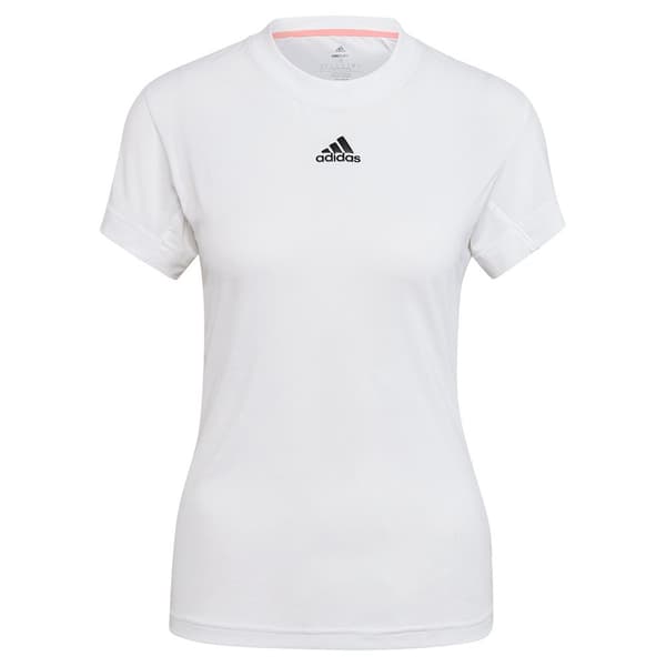 Adidas Kort Ärm T-shirt Freelift Vit S Kvinna
