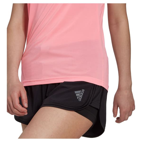 Adidas Lyhythihainen T-paita Freelift Pinkki M Nainen