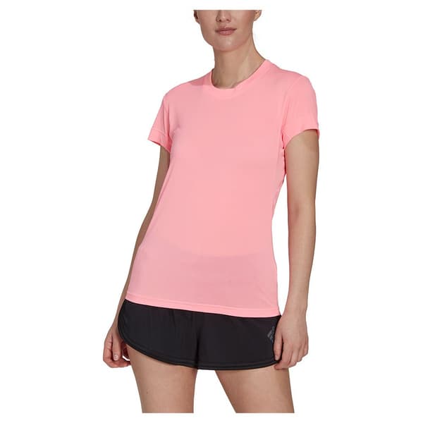 Adidas Lyhythihainen T-paita Freelift Pinkki M Nainen