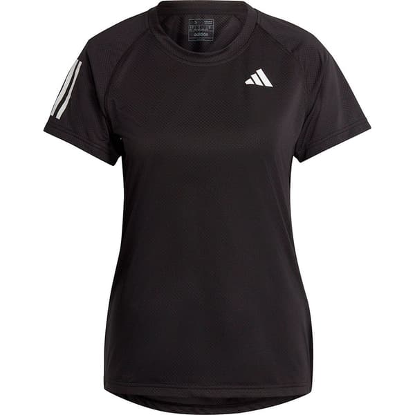 Adidas Kortärmad T-shirt Club Svart S Kvinna