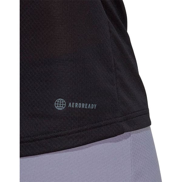 Adidas Kortärmad T-shirt Club Svart S Kvinna