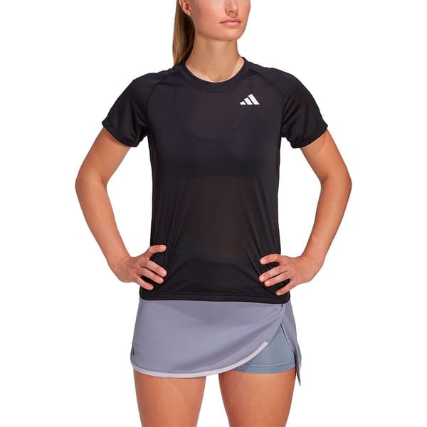Adidas Kortærmet T-shirt Club Sort S Kvinde