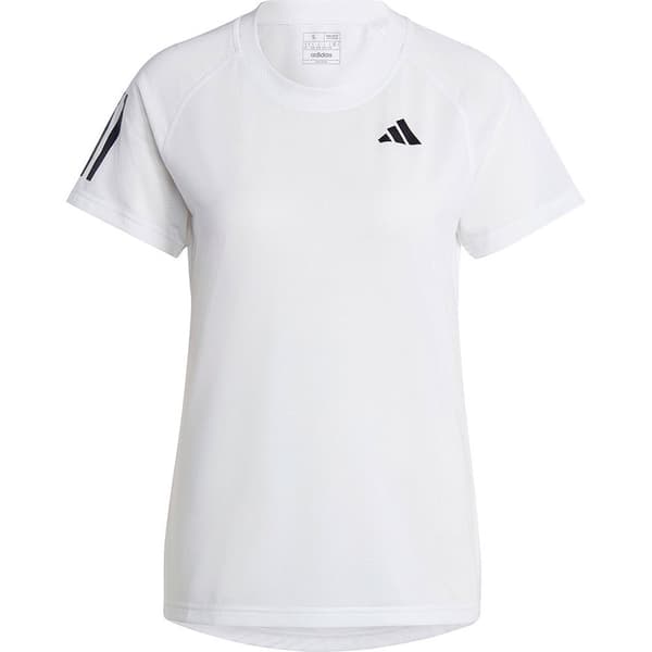 Adidas Kortärmad T-shirt Club Vit L Kvinna