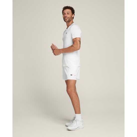 Wilson Kortærmet T-shirt Series Seamless 2.0 Hvid XL Mand