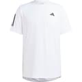 Miniatyrbild 3 av 7: Adidas Kortärmad T-shirt Club 3 Stripes Vit XL Man