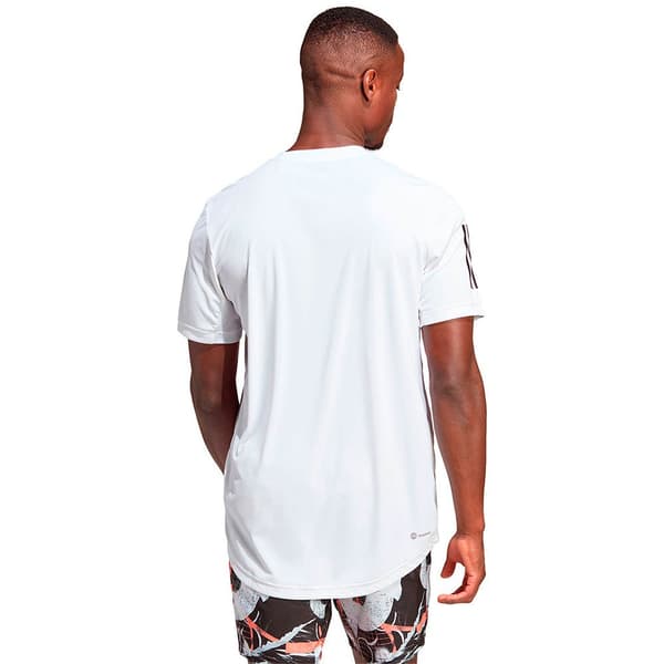 Adidas Lyhythihainen T-paita Club 3 Stripes Valkoinen XL Mies