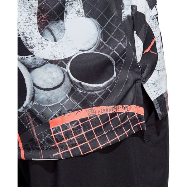 Adidas Lyhythihainen T-paita Club Graphic Musta S Mies