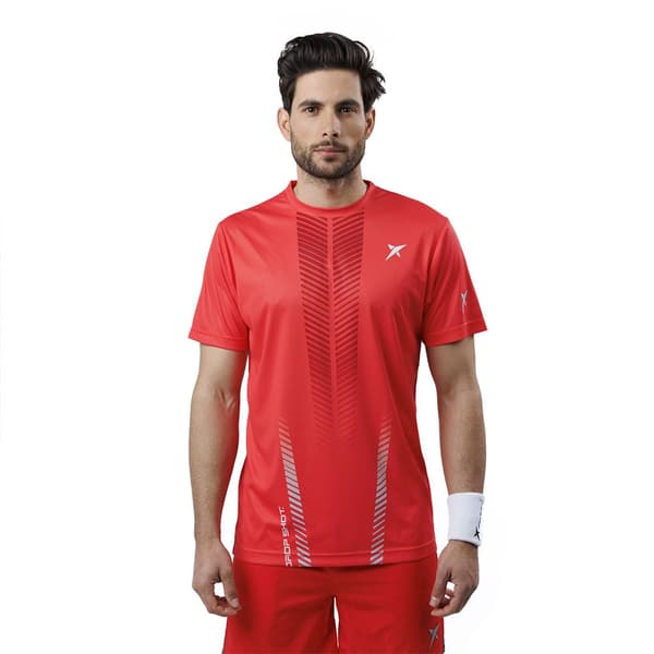 Drop Shot Kortærmet T-shirt Dailos Rød XL Mand