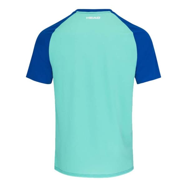 Head Racket Kortärmad T-shirt Topspin Blå L Man