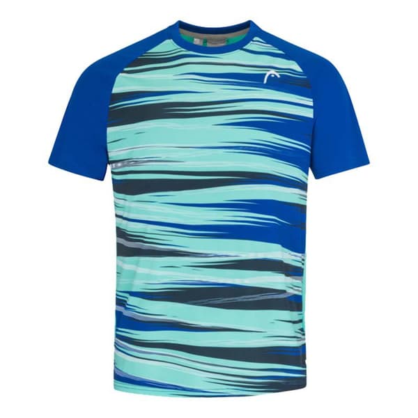 Head Racket Kortärmad T-shirt Topspin Blå M Man