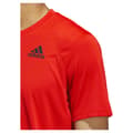 Pikkukuva 5 / 6: Adidas Lyhythihainen T-paita Club 3 Stripe Oranssi M Mies