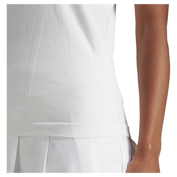 Adidas Ærmeløs T-shirt Aeroready Pro Seamless Hvid M Kvinde