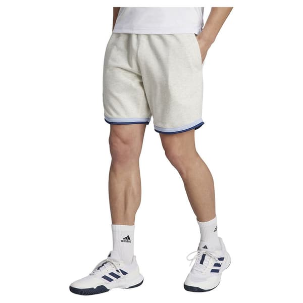 Adidas Shorts Clubhouse Classic French Terry Premium 7´´ Beige XL Mand