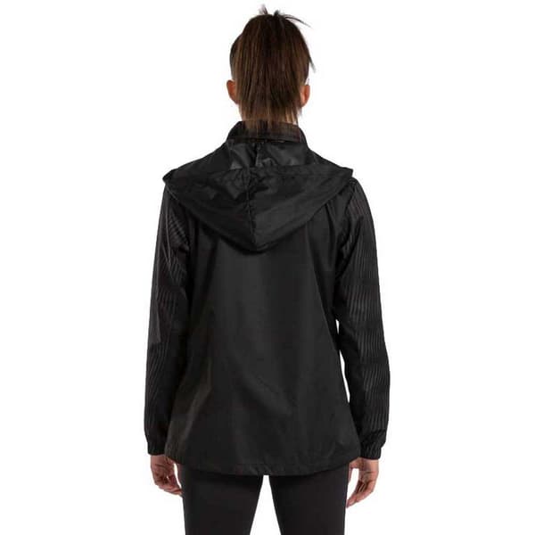 Joma Regnjakke Montreal Sort 11-12 Years Kvinde