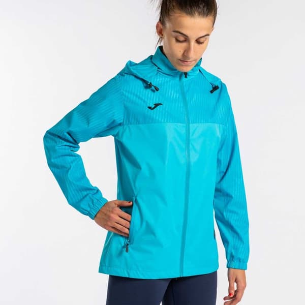 Joma Regnjakke Montreal Blå 2XL Kvinde