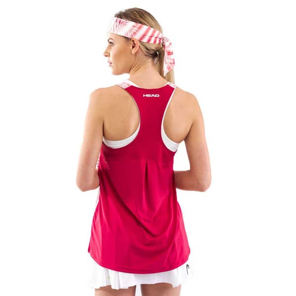 Head Racket Ærmeløs T-shirt Agility Tech Rosa S Kvinde